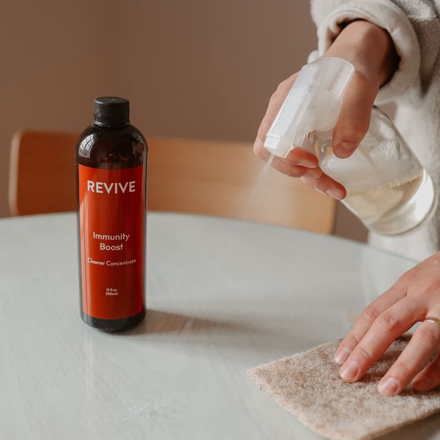 Immunity Boost Cleaner Concentrate by REVIVEEO - Multi-Purpose, All-Purpose, Concentrated, Mopping, Nontoxic, Plant Based