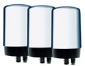 Brita Faucet Filter Replacement - Compatible With Brita 36311 & 42618 On Tap Faucet Water Filtration System, FR-200 & FF-100 Replacement Filters, Reduces Lead, BPA Free, Chrome, 3-Pack