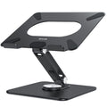 BESIGN LSX7 Laptop Stand with 360° Rotating Base, Ergonomic Adjustable Notebook Stand, Riser Holder Computer Stand Compatible with Air, Pro, Dell, HP, Lenovo More 10-15.6" Laptops, Lapdesk, Black
