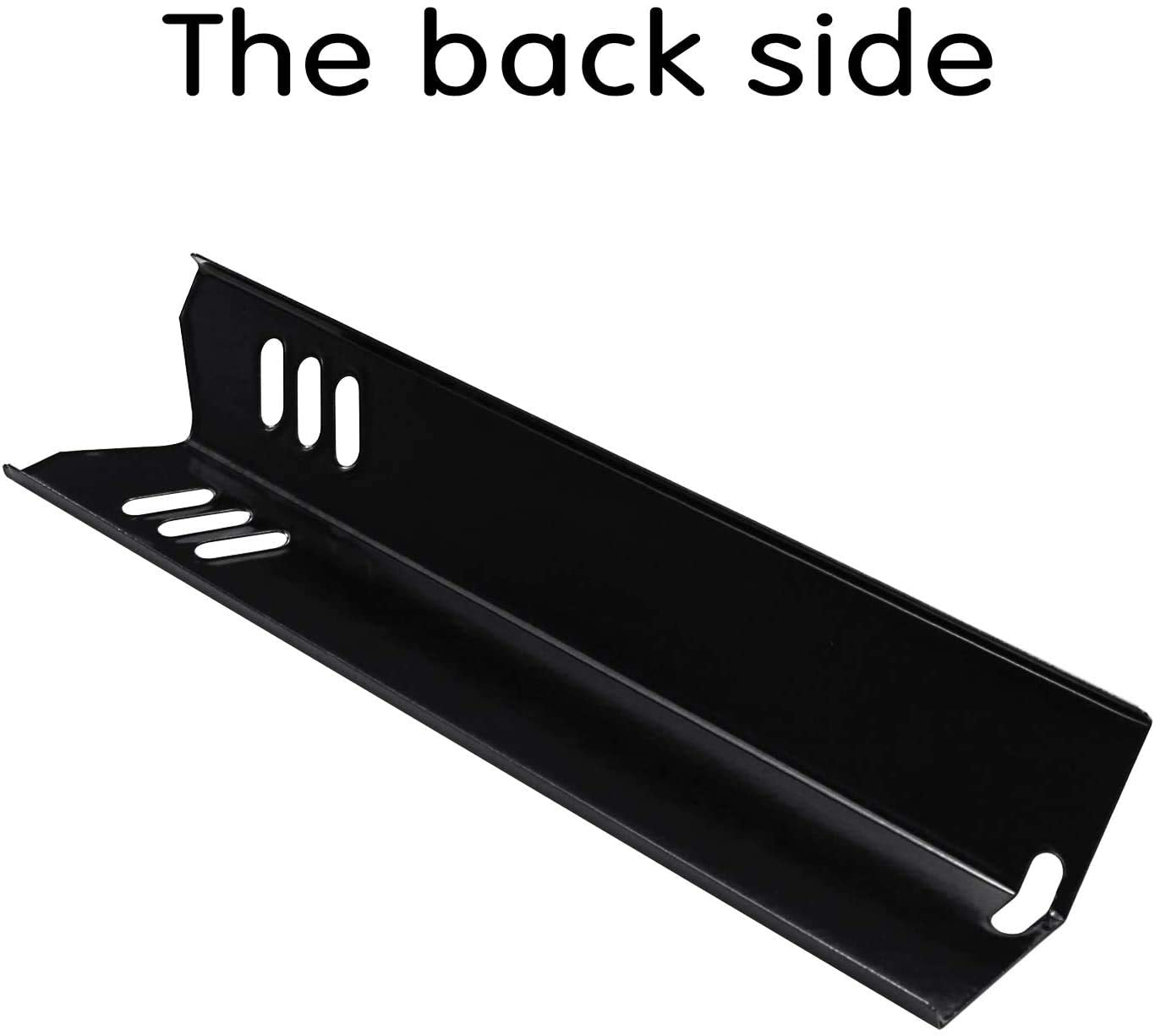 GFTIME 15'' Grill Heat Plates Replacement Parts for Backyard GBC1460W, GBC1461W, BHG, Dynaglo DGF510SBP, DGF510SSP, Phoenix, Montana, Uniflame Grill, BY15-101-001-02, Porcelain Steel, 4-Pack