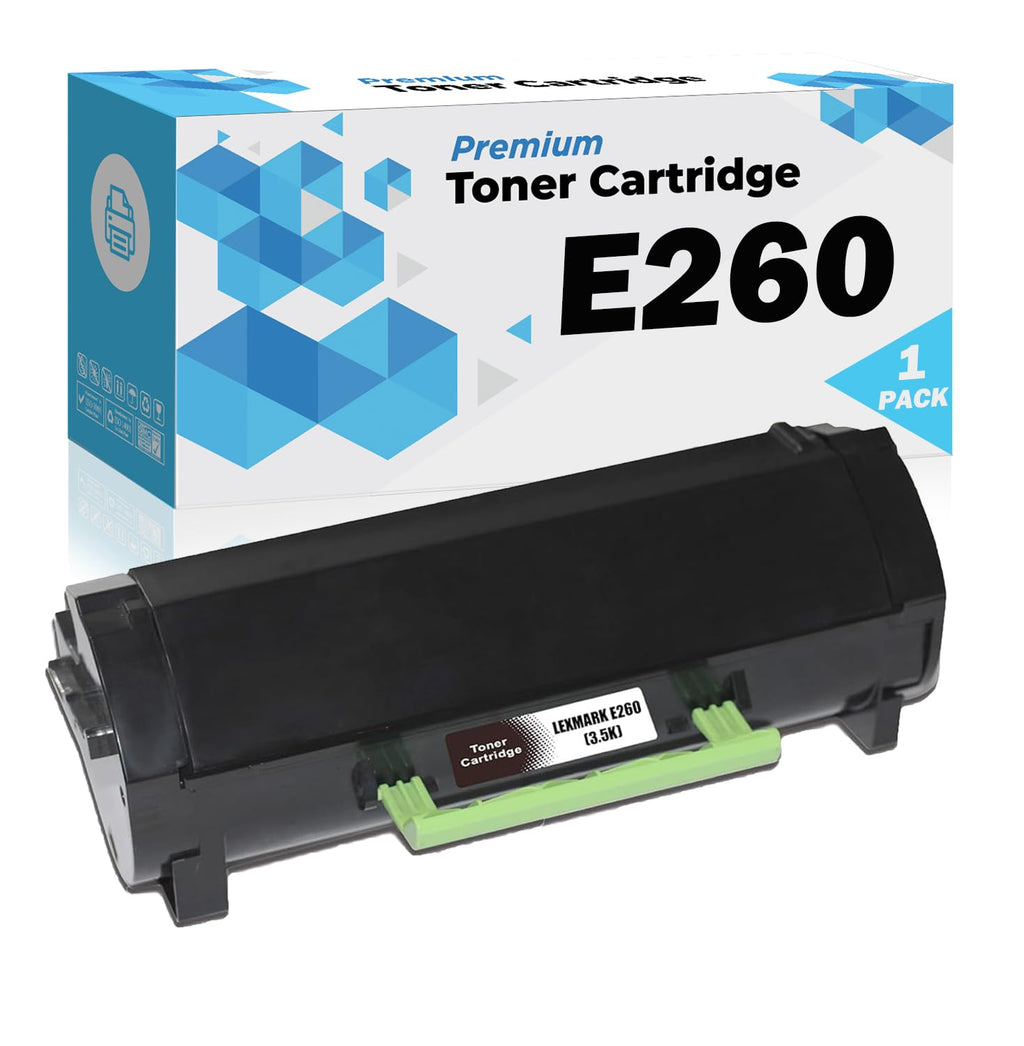 Ultra Toner® Compatible Replacement for Lexmark E260 E260A21A E260A11A Black Toner Cartridge for Lexmark E260 E260D E260DN E360 E360D E360DN E460 E460DN E460DTN E460DW E462dtn (1 Pack)