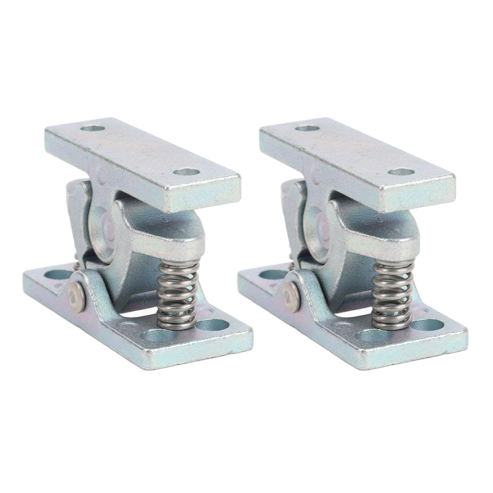 1 Pair Double Roller Catch Heavy Duty Spring Loaded Door Easy Lock Stop Catch Zinc Alloy for Boat RV Trailer Yachts