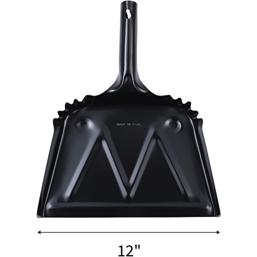 Genuine Joe Heavy-Duty Metal Dustpan 58143