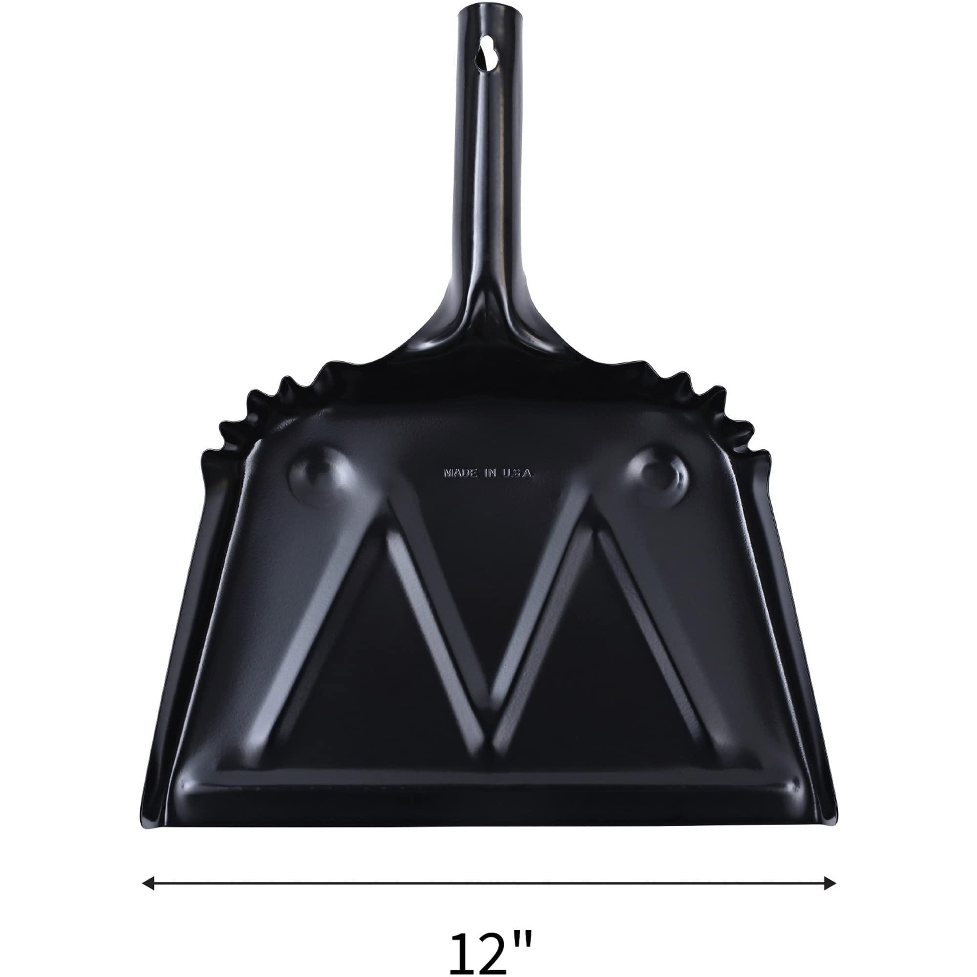 Genuine Joe Heavy-Duty Metal Dustpan 58143