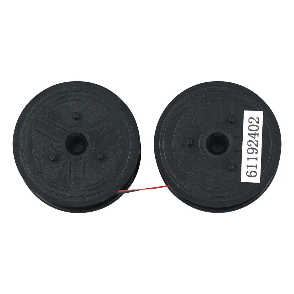 Printerfield GR.24 (6 Pack) Spool Calculator Ribbon/Typewriter Ribbon Cal.Ribbon GR24/GR41/GR42 for Star DP8340 - Black/Red