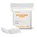 Synvicovan Microfiber Wipes 9"x9"(100 Pcs,Class 100, 180GSM) Superfine Lint Free Cloths Cleaning and Drying Cloths Reusable Ultra Absorbent for All Surface Types