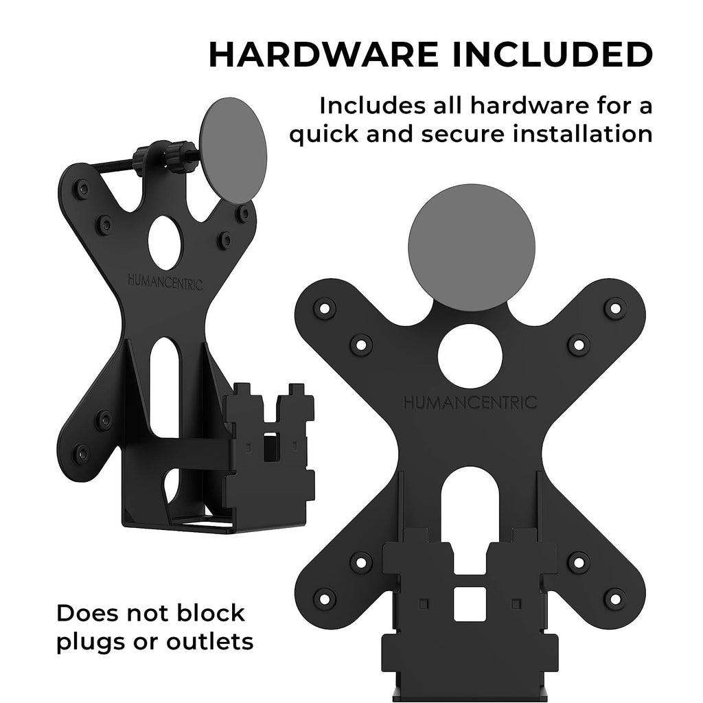 HumanCentric VESA Mount Adapter Compatible with Dell Monitors SE2416HX, SE2717HX, SE2717HR, SE2717H, S2216M, S2216H, SE2716H, SE2216H, SE2417HG, SE2416H, S2216H, 75x75mm and 100x100mm Patterns