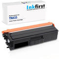 Inkfirst® Black Toner Cartridge TN433 TN433BK (TN-433 BK) Compatible Remanufactured for Brother TN433 Black MFC-L8610CDW MFC-L8900CDW HL-L8260CDW HL-L8360CDW HL-L8360CDWT