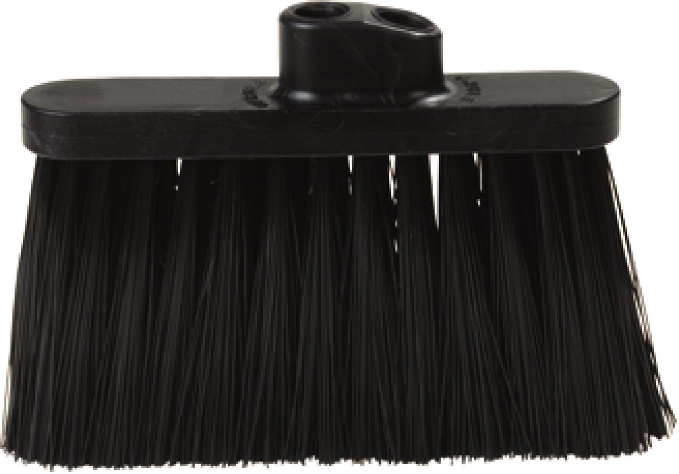 Sparta 3685403 Flo-Pac Duo Sweep Stiff Filament Light Industrial Broom Head, Polypropylene Bristles, 11" Trim x 11" Width Bristle, 7" Overall Length, Black