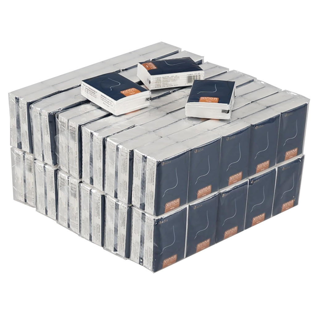 Udotry 120-Pack Pocket Packs Tissues, Soft Facial Tissues 4-Ply