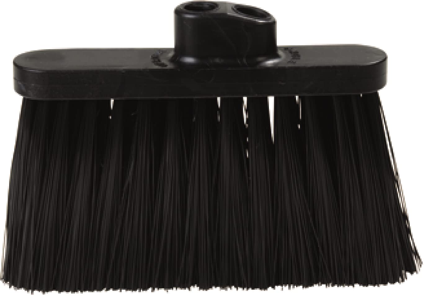Sparta 3685403 Flo-Pac Duo Sweep Stiff Filament Light Industrial Broom Head, Polypropylene Bristles, 11" Trim x 11" Width Bristle, 7" Overall Length, Black
