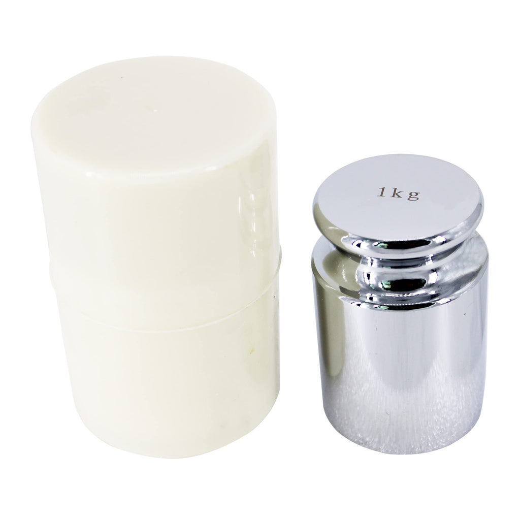 HFS(R) Calibration Weight 1000 Gram M2 Class Chrome Scale Balance Calibration Weight for Digital Scale, Pocket Scale 1KG