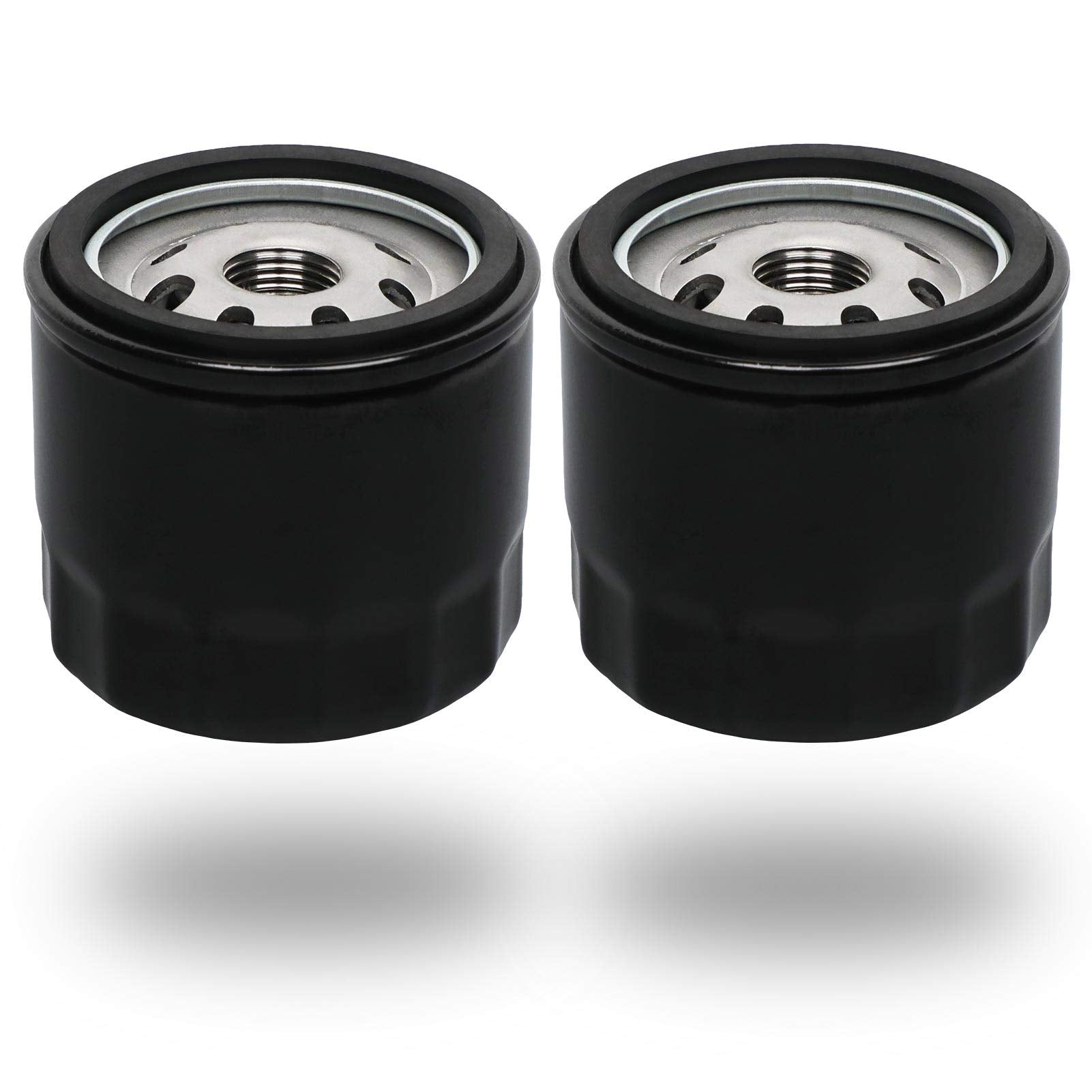 HOODELL 2 Pack 12 050 01-S Oil Filter for Kohler Engine Lawn Mower, Troy Bilt Bronco 12 050 01, Professional 1205001-S 12 050 01-S1 Oil Filter