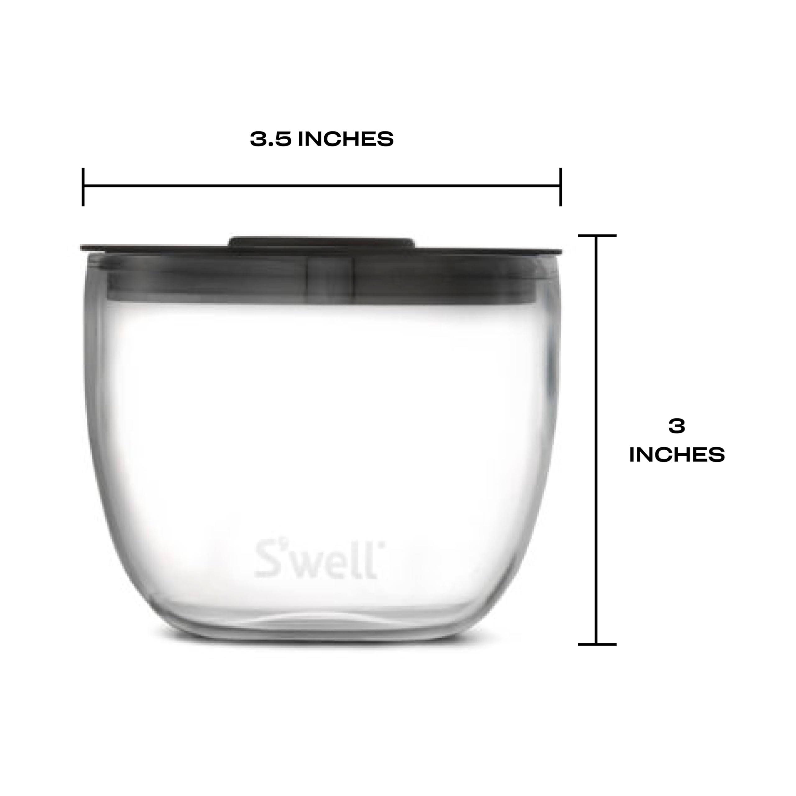 S'well Tritan Prep Bowl Set of 4, 10oz, Makes Meal Prep Easy and Convenient, Leakproof Lids, Microwavable and Dishwasher Safe, BPA Free