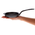 Victoria 4-Inch Cast-Iron Skillet, Pre-Seasoned Cast-Iron Frying Pan with Long Handle, Made in Colombia
