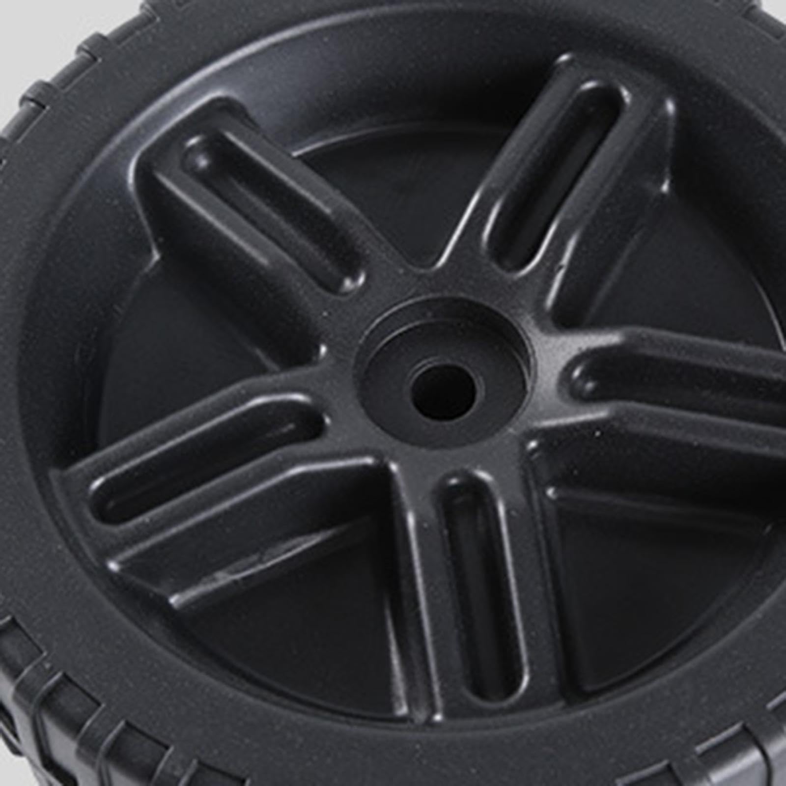 B Baosity BBQ Grill Replacement Wheels 7 Inch, 1 Pair Universal Wheels 175x45mm with 10mm Bore for Barbecue Grills Garden Carts Outdoor Equipment