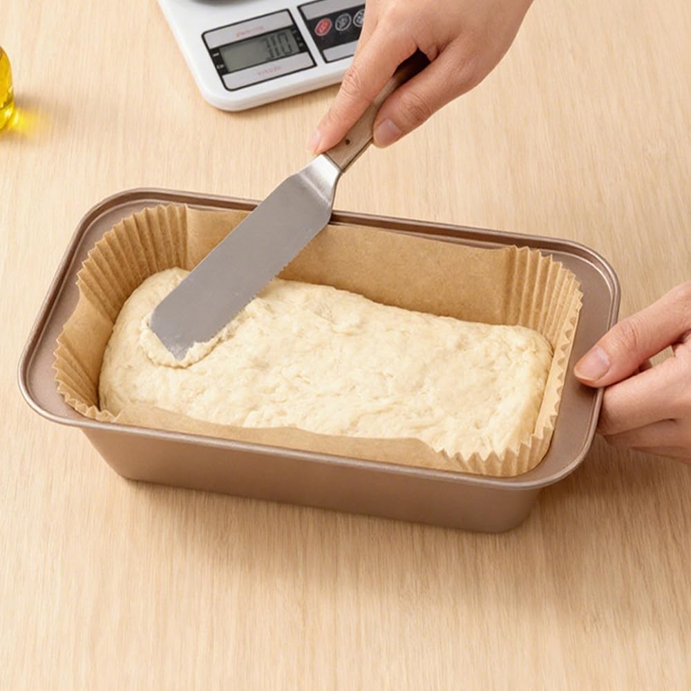 150 Pcs Parchment Paper Loaf Bread Pan Liners Unbleached Parchment Paper Baking Essentials for 9"X5" Loaf Pan Disposable Rectangle Paper Liners for Baking Cakes Banana Bread