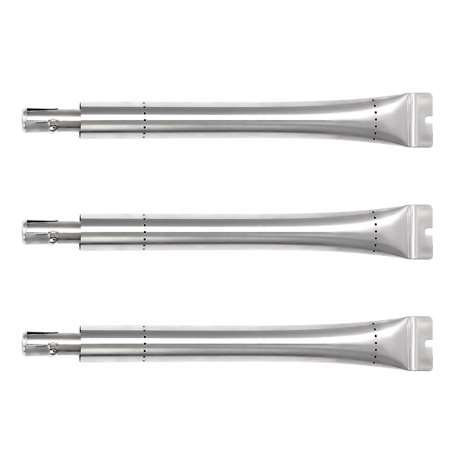 GFTIME 14 5/16" BBQ Burner for Broil King 18629, Broil King Signet, Broil King Sovereign Gas Grills, BBQ Burner Replacement for Broil King BBQ Parts, 3 Pack