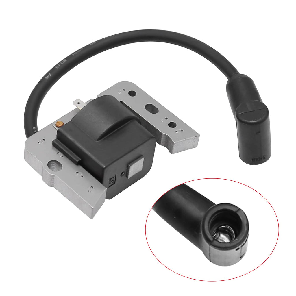 Ignition Coil Spark Plug Kit Replacement for Tecumseh AV520 LH195 OH195 TH139 TV085 TVM140 TVXL840 VLV126 LEV100 LEV115 LEV120 LV148A LV195EA OVRM105 OVRM120 Engine