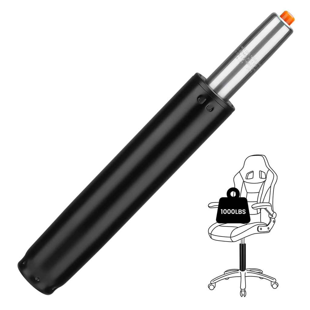 Huiguli Office Chair Cylinder Replacement - Heavy Duty Class 4 Hydraulic Pneumatic Gas Lift Cylinder(12" to 18" Adjustable, 1000 lbs Capacity) - Universal Fit for Most Executive Office Chairs