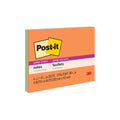 Post-it Super Sticky Notes, 8 in x 6 in, Rio de Janeiro Collection, 4 Pads/Pack, 45 Sheets/Pad (6845-SSP)