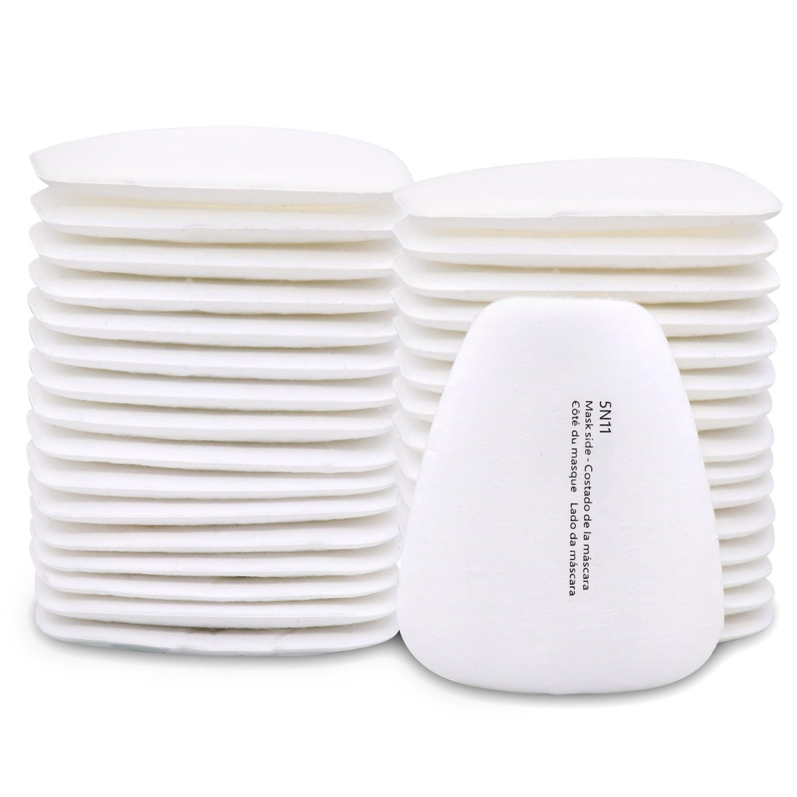 30PCS 5N11 Filter - ANUNU 6001 Filter for 6200, 6800, 6000, 7501, 7502 Series Respirator Filter Cotton Against Paint Spray Epoxy Resin Welding