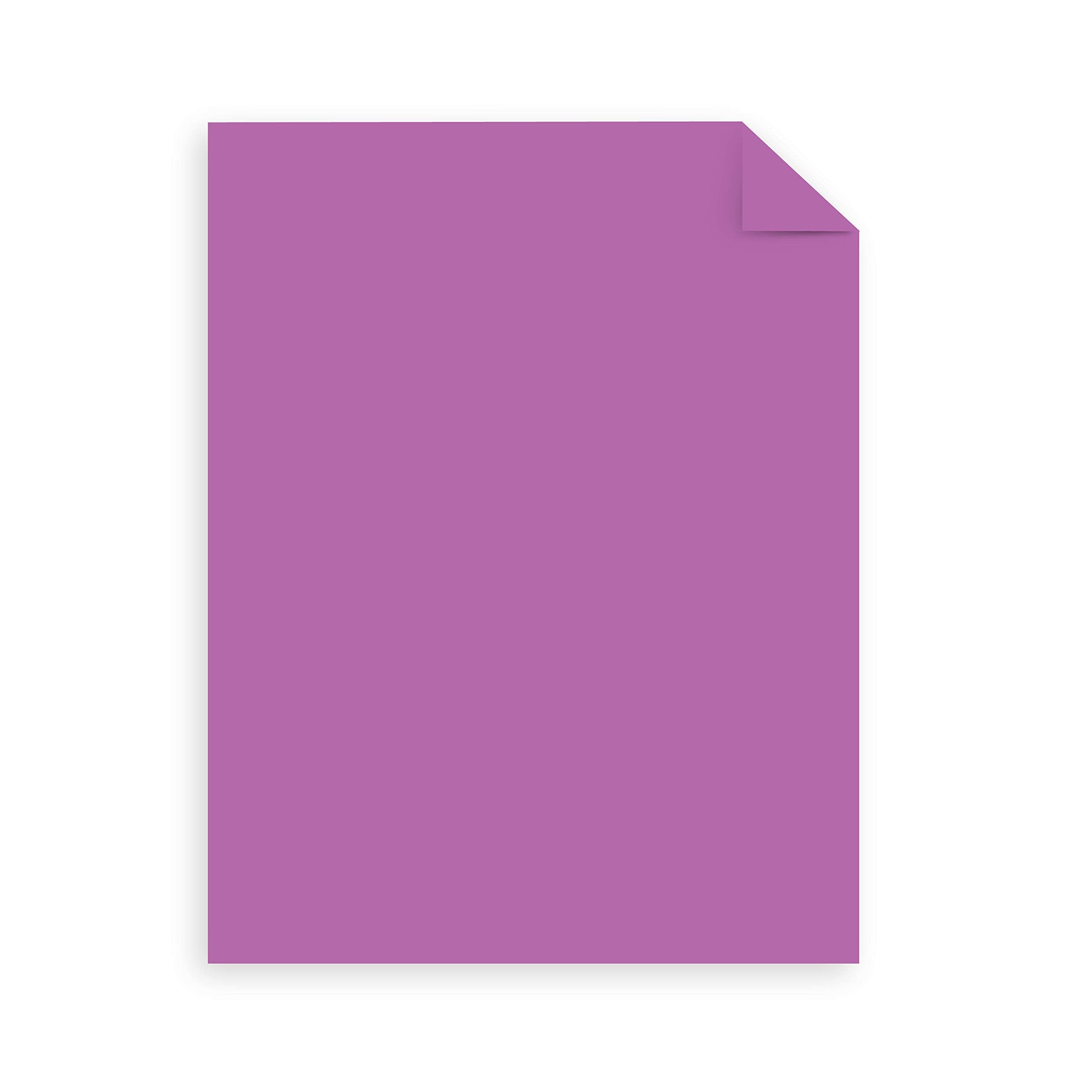 Astrobrights Mega Collection, Colored Cardstock, Bright Purple, 320 Sheets, 65 lb/176 gsm, 8.5" x 11" - MORE SHEETS! (91697)