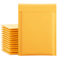 UCGOU Kraft Bubble Mailers 6x10 Inch 50 Pack Yellow Padded Envelopes #0 Small Business Mailing Packages Self Sealing Tear Resistant Boutique Bulk Mail Shipping Bags for Jewelry Makeup Supplies