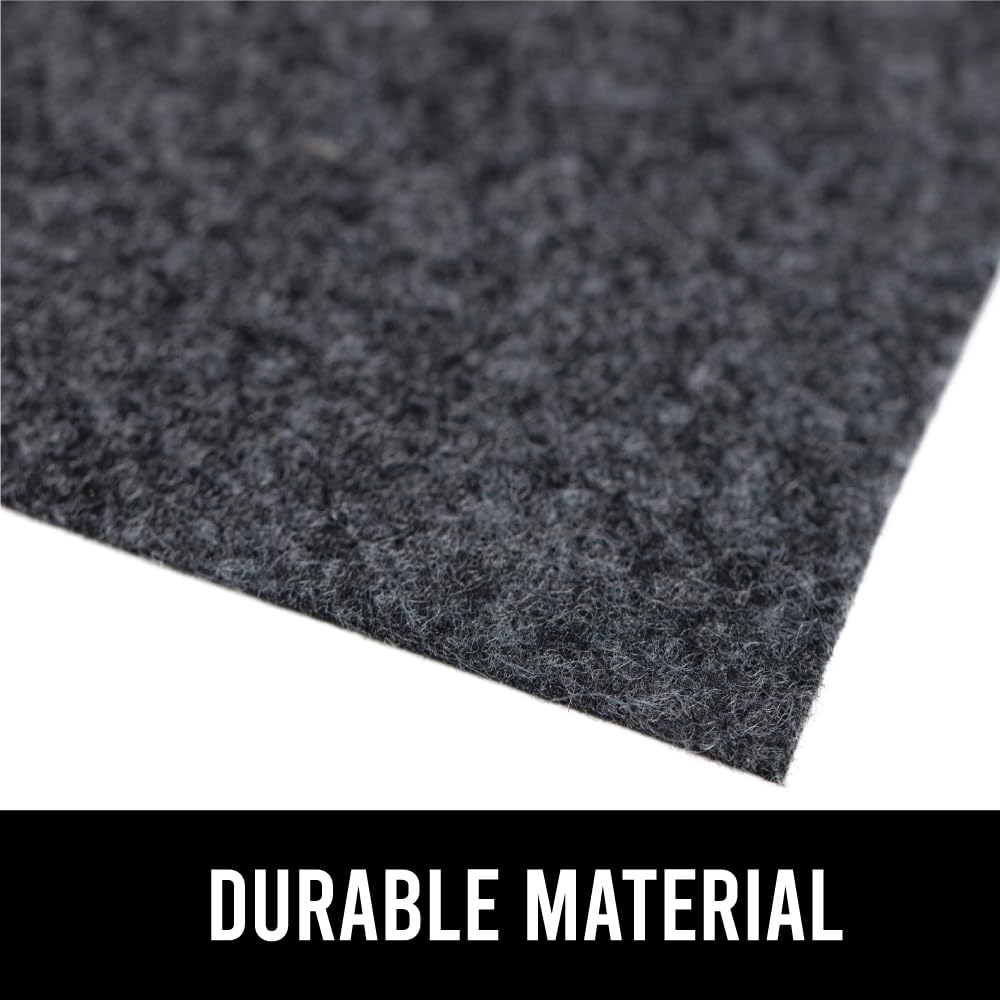 GORILLA GRIP LeakGuard Non-Adhesive Under Sink Mat for Kitchen Cabinet, 24x40, Waterproof Quick Dry Shelf Liner, Durable Absorbent Felt Mats for Bathroom Sinks, Cabinets, Dresser, Easy Trim, Charcoal