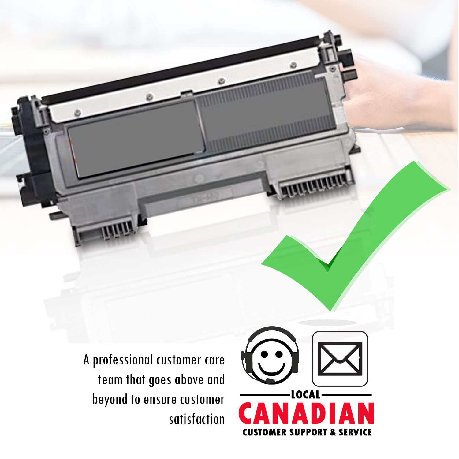 2 High Yield Inkfirst® Toner Cartridge TN-450 (TN450) Compatible Remanufactured for Brother TN-450 Black MFC-7360N MFC-7460DN MFC-7860DW HL-2220 HL-2230 HL-2240 HL-2240D HL2270DW HL-2280DW DCP-7060D DCP-7065DN