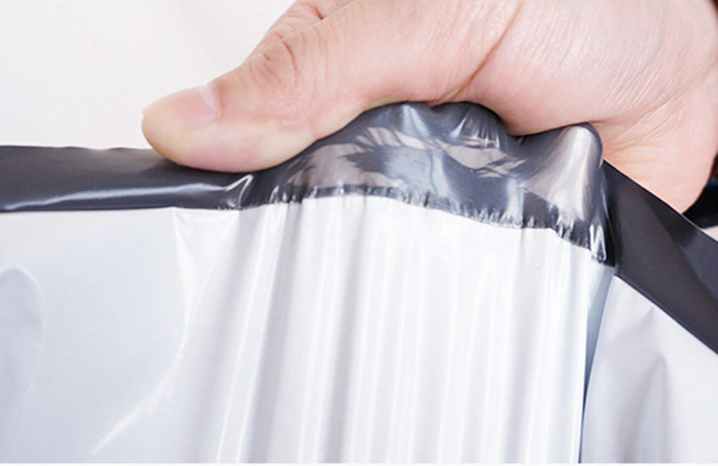 19.6 X 26 Inches White Poly Mailers，Large Self-Sealing Shipping Envelopes Water Resistant Plastic Mailing Bags 25Pcs