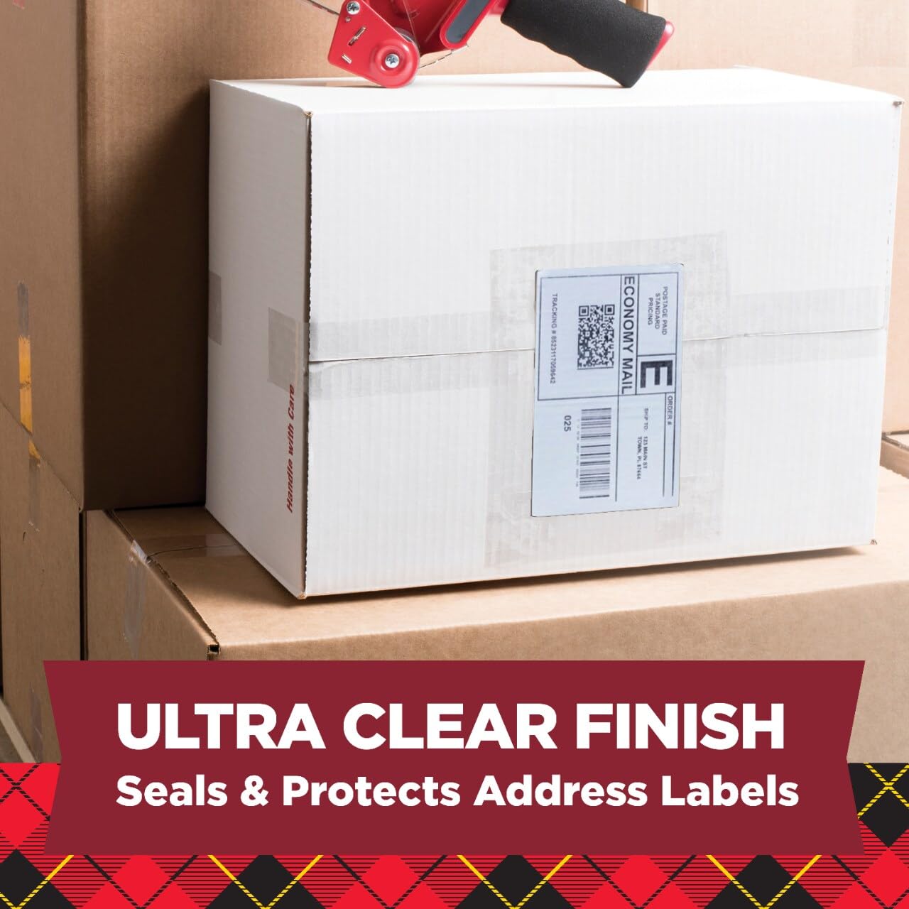 Scotch Packaging Tape, 6 Rolls, 1.88 in x 54.6 yd (48 mm x 50 m), Ultra Clear