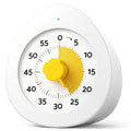 LIORQUE 60 Minute Visual Timer with Pause Function, Visual Timer for Kids and Adults, Time Management Countdown Timer for Classroom Cooking Meting, Non-Ticking Timer