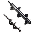 Jayzod Auger Drill bit for Planting 1.6x8.7& 4x12 Garden Auger Spiral Drill Bit,Bulb & Bedding Plant Augers,Plants Drill bit for 3/8” Hex Drive Drill