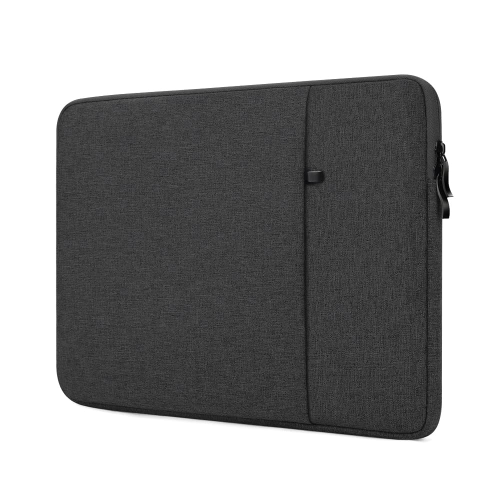 ProElife 13-Inch Laptop Sleeve Case for 2026-2022 MacBook Air 13.6 inch M5 M4 M3 Chip & MacBook Neo 13'' A18 Pro, Pro 13'' M2 Chip Accessory Traveling Carrying Canvas Bag Cover Simple Case (Black)