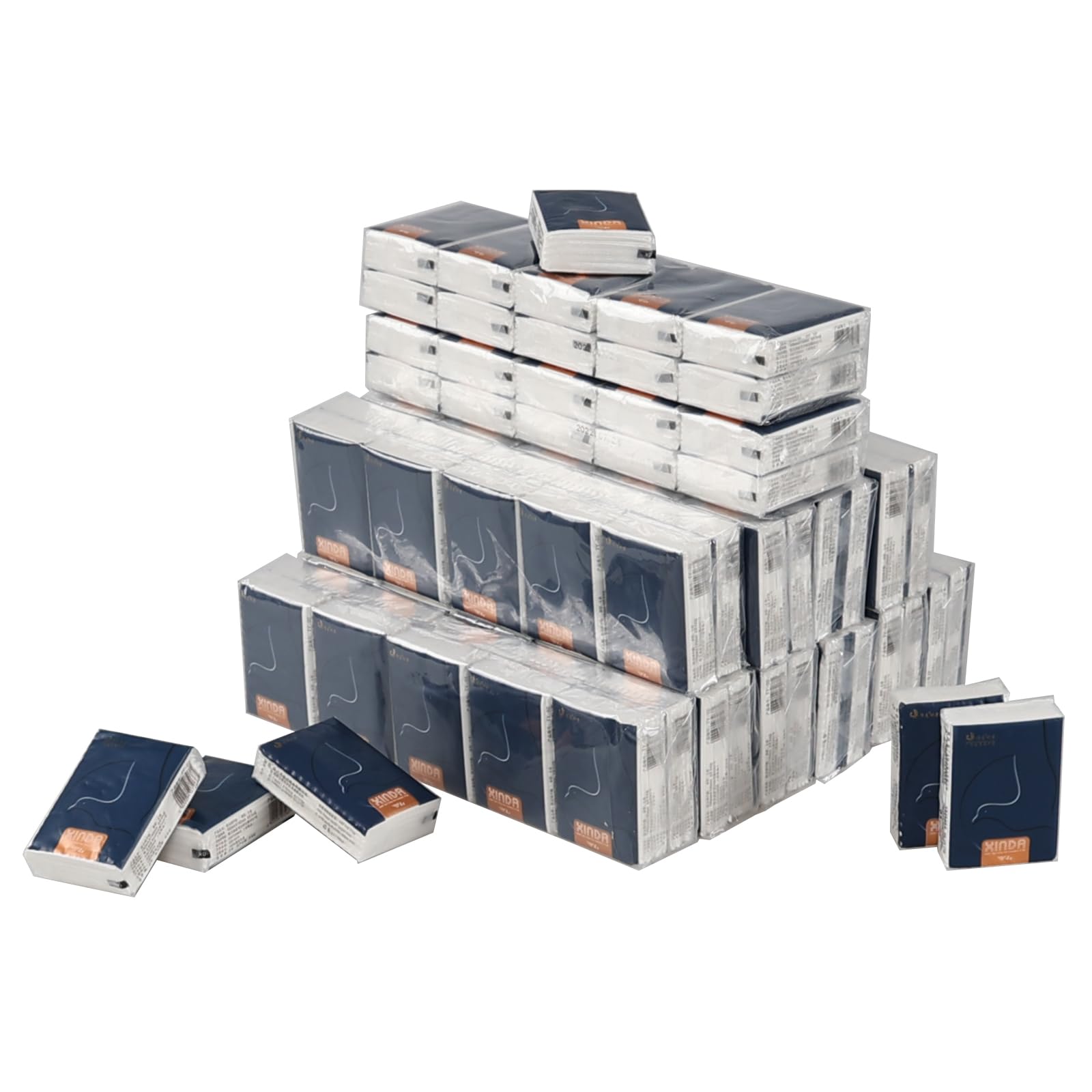 Udotry 120-Pack Pocket Packs Tissues, Soft Facial Tissues 4-Ply