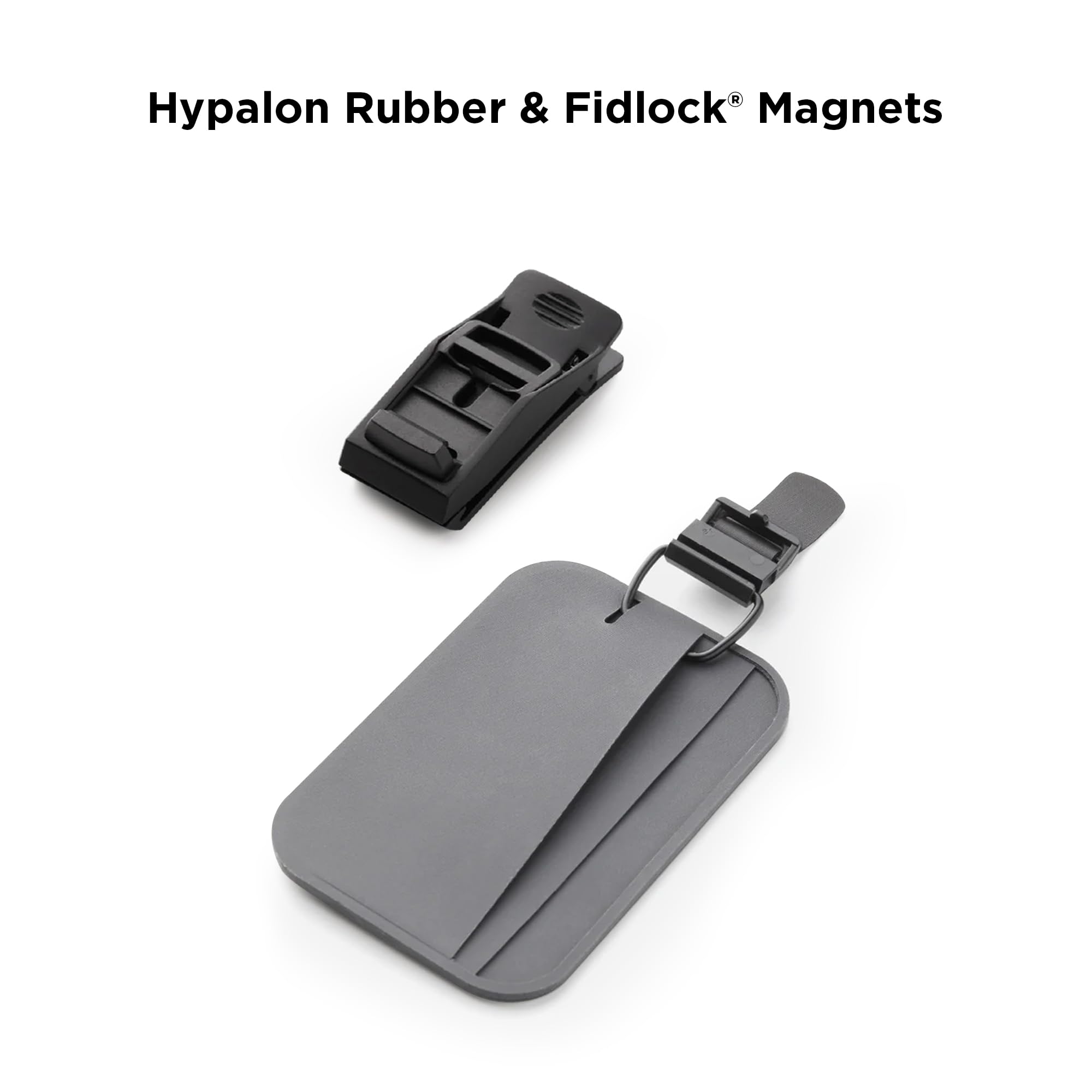 ALPAKA HUB Cardholder - Waterproof and Versatile Card Wallet - Front Pocket for ID Tag or Transport Card - Back Pocket Holds 2 to 4 Cards - Includes HUB Clip
