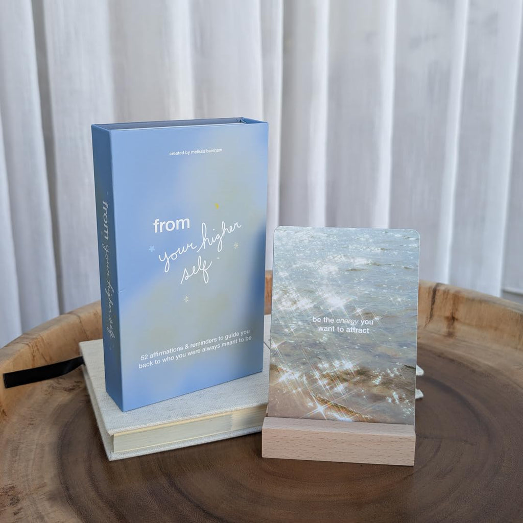 From Your Higher Self Affirmation Cards | 52 Reminders to Awaken Your Soul Purpose & Remember Who You Were Always Meant to Be, Daily Inspirational Guidance Deck for Women