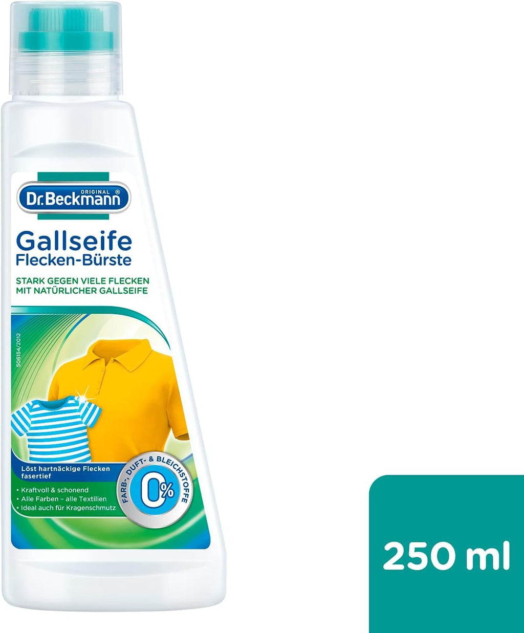 Dr.Beckmann Gallseife Gall Soap with stain brush-away -250ml