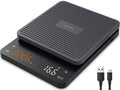 BAGAIL BASICS Kitchen Scale with Timer, 0.1g High Precision Coffee Scale, Drip Espresso Scale with Auto Tare, Touch Sensor and Silicone Cover - 6.6 lbs/3 kg