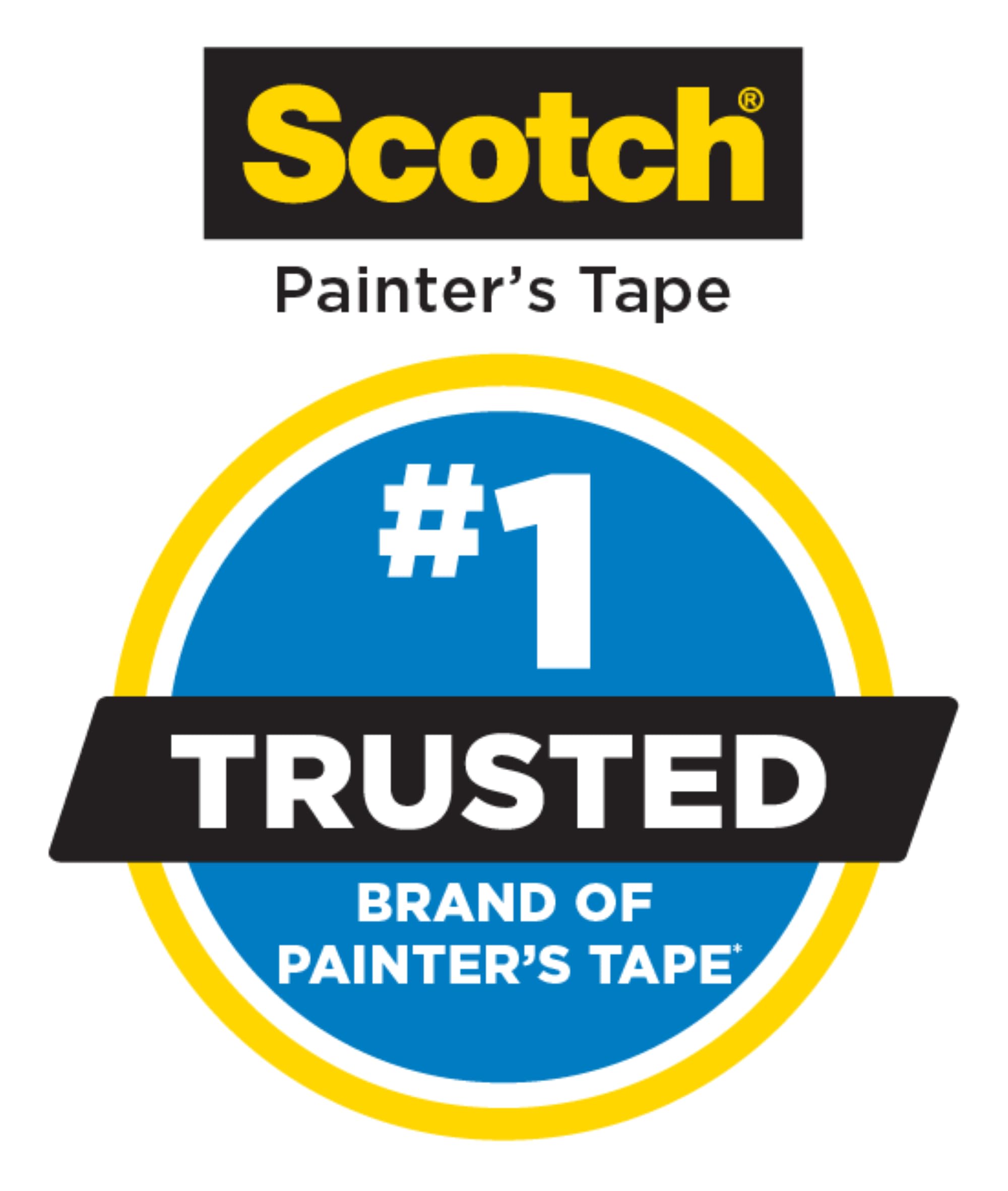 ScotchBlue Original Painter's Tape, Multi-Surface, 24 mm (6 Rolls) - 2090, 2090-24EP6