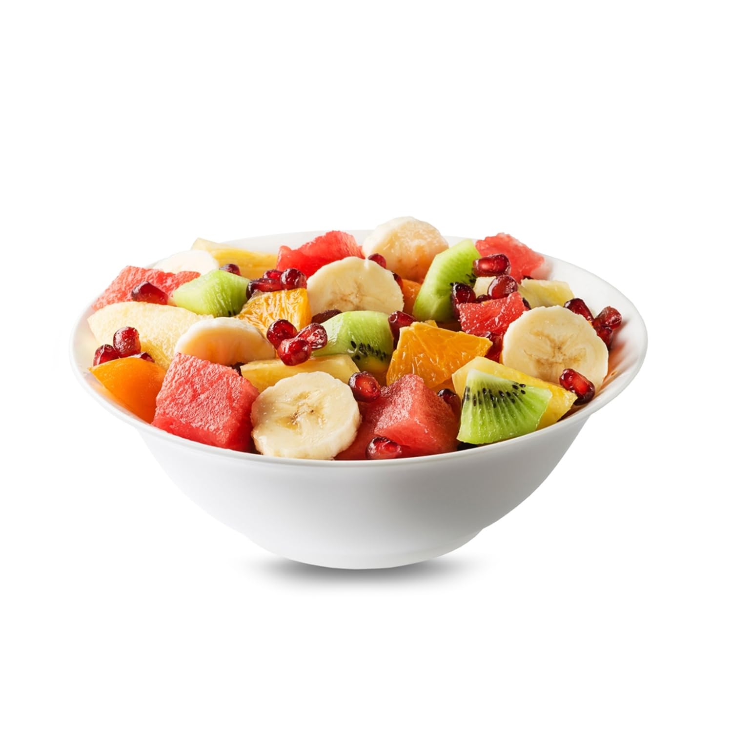 CLARO by 1 Stop & GO, 6-Piece Opal Glass Salad Bowl Set – 7.5-inch (16oz) Break-Resistant Bowls for Soup, Cereal & More. Microwave & Dishwasher Safe – Elegant White Opalware.