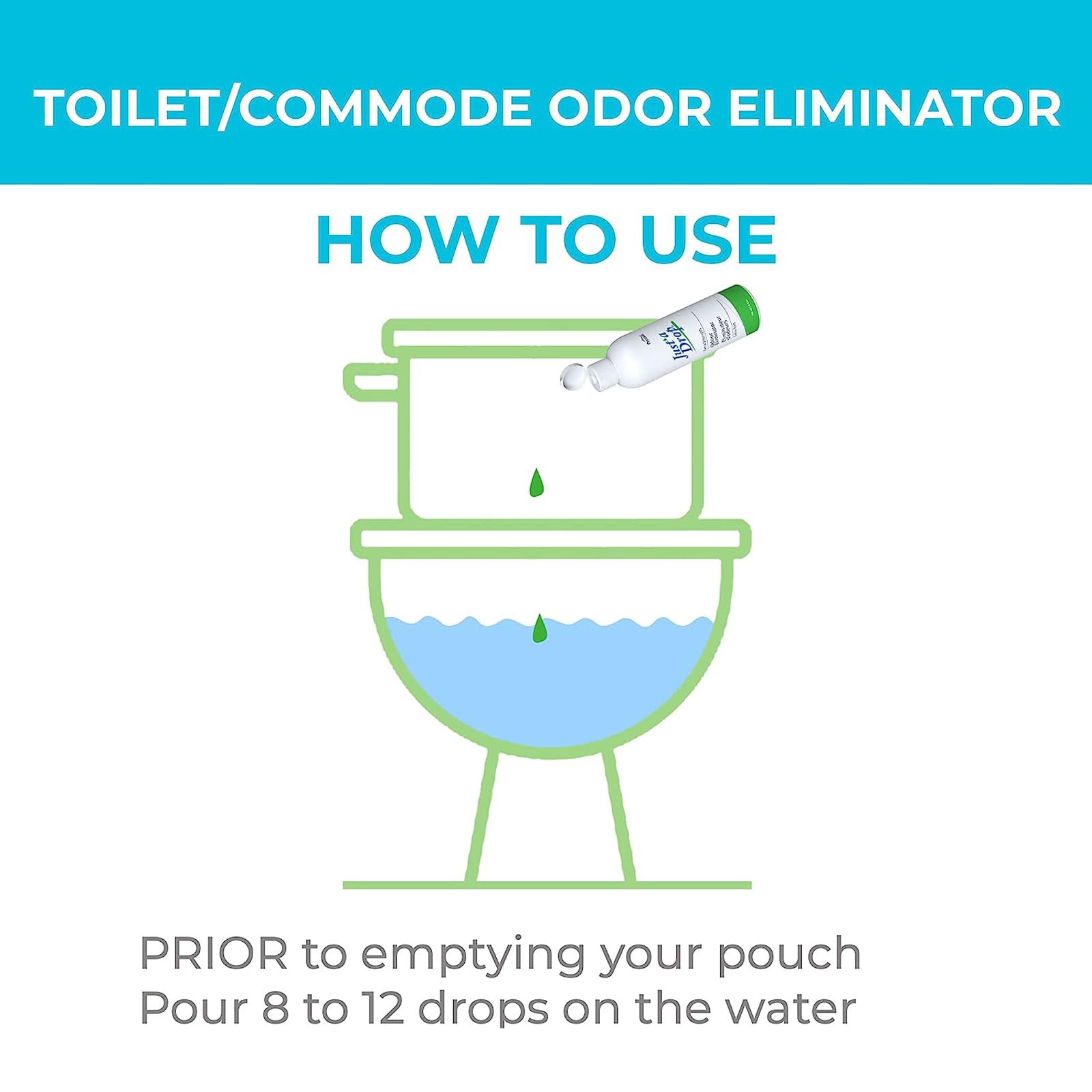 Just a Drop Just'a Drop Odor Eliminator, Extra Strength 240 milliliter