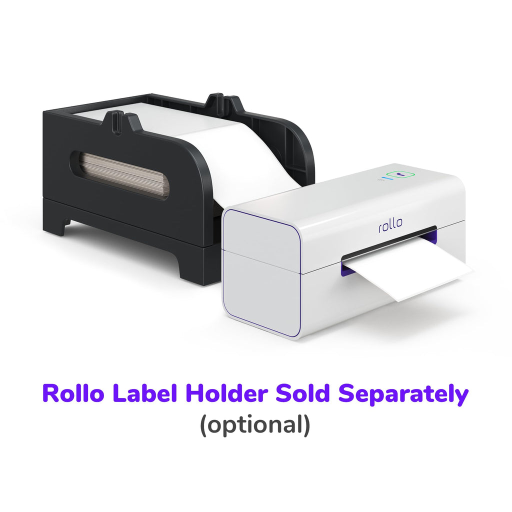 Rollo Direct Thermal Shipping Labels - Genuine 4x6 Thermal Rollo Labels Fanfold - Perforated and Strong Adhesive (500 Pack)