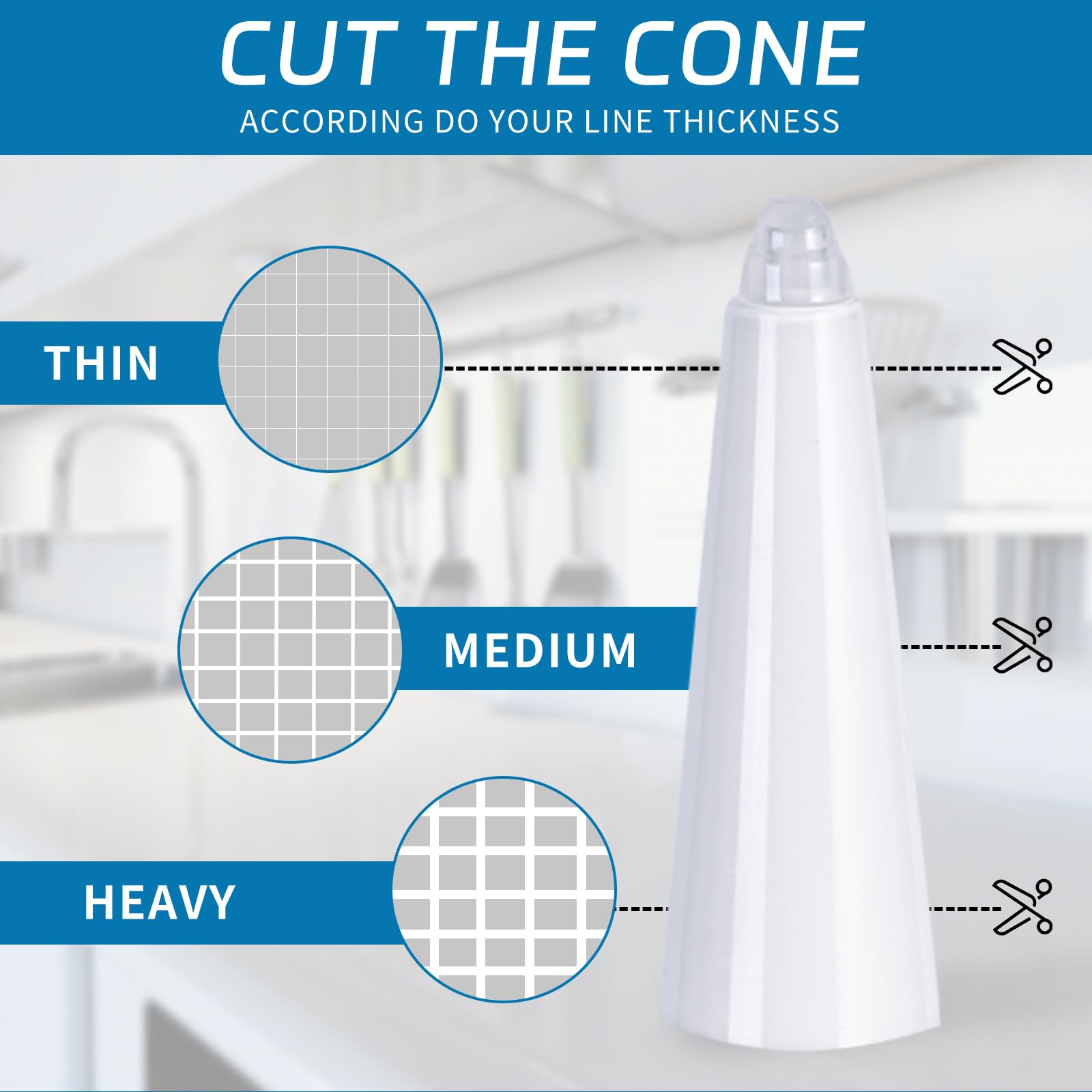Tile Grout Repair Kit, 8OZ White Waterproof Silicone Caulking Seal, Grout Filler Repair Pen for Bathroom, Shower, Kitchen, Floor,Grout Line