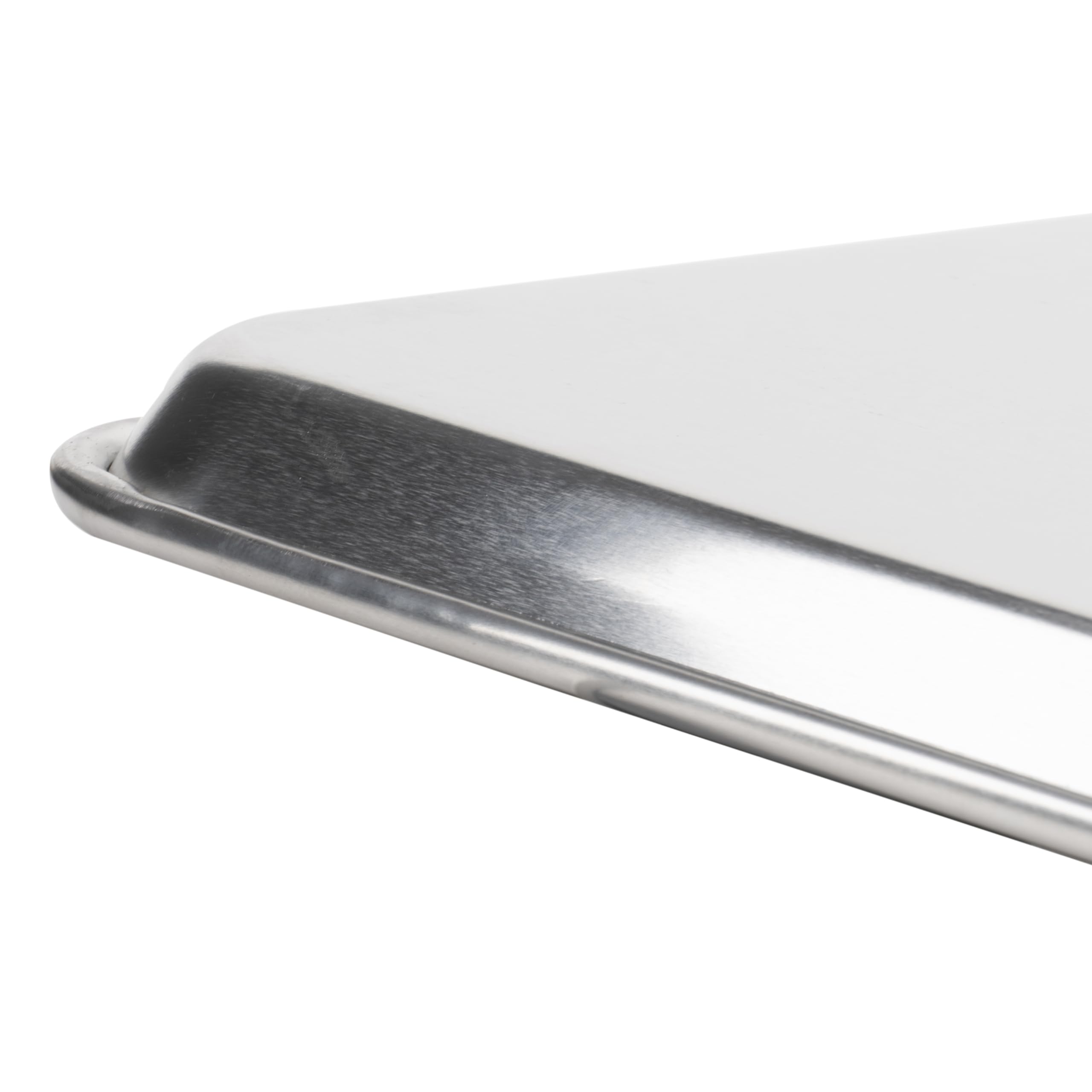 Winco Commercial-Grade Aluminum Sheet Pan, 18 Gauge, 2/3 Size / 16" x 22"