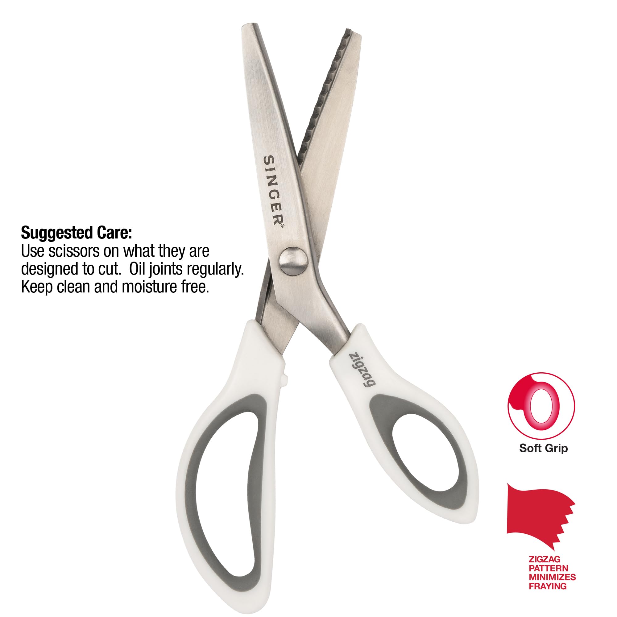 SINGER 9 Inch Pinking Shears, 1 Pair