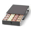 Starfrit Heritage Coffee Pod Capsule Drawer - Holds up to 24 Keurig K-Cups Pods - Under Brewer Storage Drawer - Black