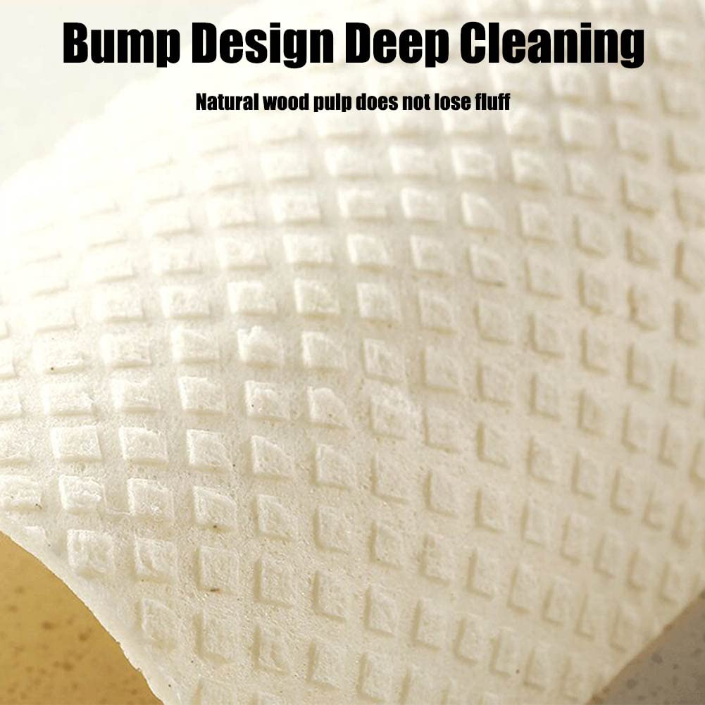 Reusable Swedish Dishcloths, Pack of 5 Cellulose Sponge Cloths, Eco-Friendly Absorbent Reusable Dish Cloth, Kitchen Eco-Friendly Odorless Cleaning Cloth (Fruits)