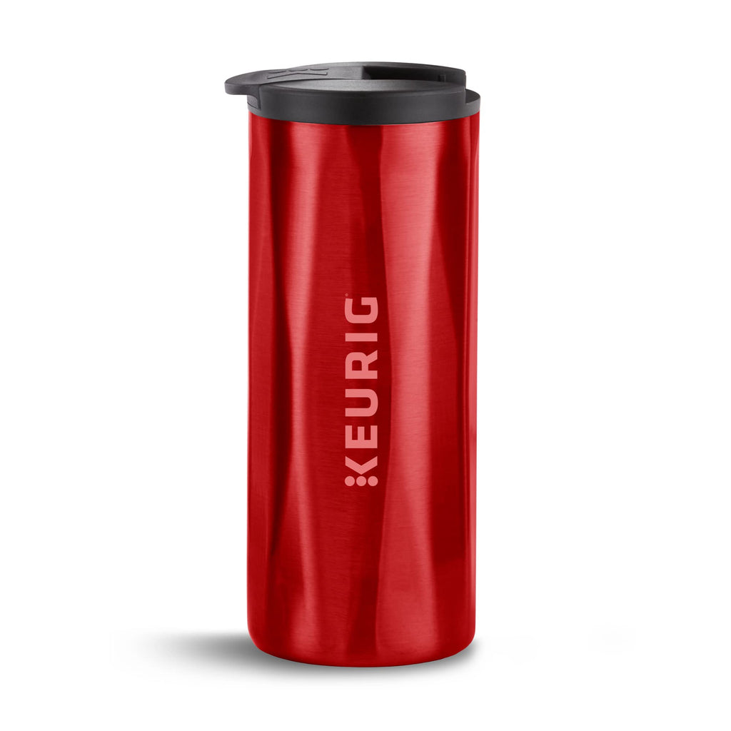 Keurig 14oz. Faceted Travel Mug, Red